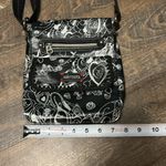 Sakroots  Artist Circle Small Messenger‎ crossbody Bag- PEACE- Black/white Photo 8