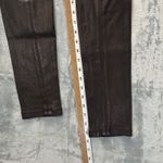 Theory EUC  Miana L Danish Black Stretch Leather Lambskin Leggings Skinny Pants 4 Photo 8