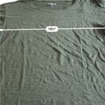 J.Crew Green Boxy Short Sleeve T-Shirt NEW with tags Size Small linen Photo 10