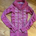 Athleta cowl neck dri-fit comet long sleeve pullover size small Photo 0