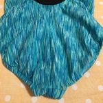 Nike  Womens Menta Rush Heather High Neck One Piece Swimsuit Sz Small Photo 7