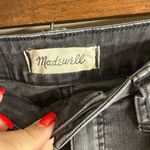 Madewell  distressed black  jeans curvy high rise skinny 24r Photo 3