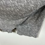 American Eagle  Women’s XL Grey Ribbed‎ Long Sleeve Henley Classic Cozy Oversized Photo 5