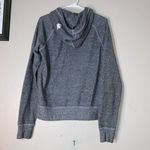 Roots  Canada Sweatshirt Zip Jacket Small Hood Gray Pocket Drawstring Photo 3