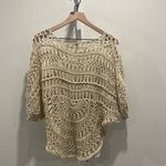 Elan  Macrame Sweater Size OS Photo 1
