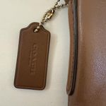 Coach  Crossbody Bag Womens Small Brown Leather Zip Top Shoulder Purse Logo Photo 7