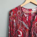 Cotton Candy LA Boho Mini Dress | Size XS Red Photo 4