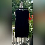 Club Monaco  Black Strapless Tiered Ruffle Cocktail Dress - Size 0 Photo 2