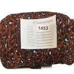 Eloquii  Boho Culottes Animal Print Wide Leg Lined Elastic Pants 26 Brown #2832 Photo 5