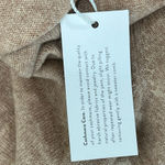 J. McLaughlin  Kitt Sweater XS NWT $268 100%‎ Cashmere Long Sleeve Cowl Neck Beige Photo 5