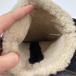 UGG  | Hartley Boot Tall Suede Sheepskin Sherpa Lined Wedge Boots 7 Photo 3