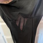 Vintage Paris De Boulevard Diamond Center Mesh Mini Dress W10 Black Size 10 Photo 3