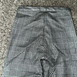 Topshop Gray & White Houndstooth Plaid Pattern Ankle Pants Womens Photo 2