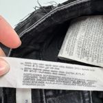 ZARA Jeans Womens US 2 Denim Black Washed Skinny Frayed Fringe Grunge Photo 5