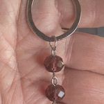 Mixit Silver and Purple Geometric Necklace Photo 2