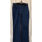 Denim and Company Bootcut Jeans 6P Blue Denim Dark Stretch Mid Rise mom Jean Photo 8