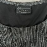 Dress Barn Collection  Women's Black/Sparkle Blouse Sleeveless Size 14w Photo 2