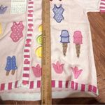 Quacker Factory Summer Days Strawberries Cherry Ice Cream Cardigan L Pink Size L Photo 7