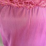 Vanity Fair Vintage Pink Satin Slip Dress - Size Large - Made in USA Photo 3