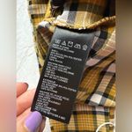 Urban Outfitters Yellow Black Plaid Cropped Skinny Pants 0 Photo 5