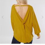 Free People women’s XS untamed gold shimmy shake top Photo 9