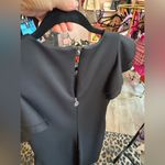 Tommy Hilfiger  Black Ruffled Fitted dress. Size 10. Photo 4