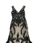 Vintage Cachet Black Lace Prom Mermaid Dress Size 2 Photo 1
