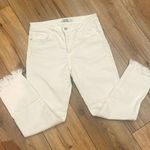 Just Black  White Cropped Jeans Photo 0