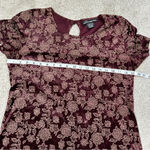 No Boundaries  Vtg Y2K Crushed Velvet Maxi Dress Red Whimsy Goth Fairy Juniors 15 Photo 15