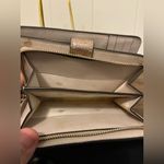 Kate Spade Rare Vintage Leather Medium Compact Bifold Wallet Shimmy Glitter Pink Photo 6