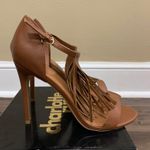 Charlotte Russe Fringed T-Strap Open Toe Heels Photo 1