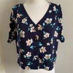 Elodie  floral short sleeve blouse size
XS. Photo 0