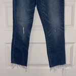 Madewell The High-Rise Slim Boyjean in Dover Wash: Raw-Hemmed Edition Photo 4
