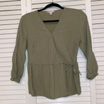 Time & Tru Wrap Shirt Photo 0