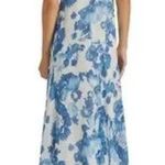 Joie Joke 8 Markus Floral Blue and White Silk Maxi Dress Photo 2