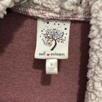 Self Esteem  Pink Open Front Asymmetrical Long Sleeve Fuzzy Cardigan Size Small Photo 2