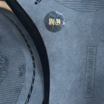 Vince Camuto  Penelopy Black Ankle Strap Emobessed Leather Heels Women’s Size 8 Photo 9