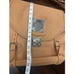 Juicy Couture Vintage Y2K Shoulder Brown Tan Beige Key Lock Messenger Bag Photo 13