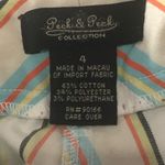 Peck & Peck Vintage Collection Womens Classic Straight Leg Jeans Stripes Size 4 Photo 2