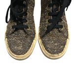 Superga X Man Repeller High-Top Sneakers Gold Tweed Lace Up 37.5 US 7 Photo 2
