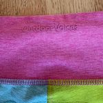 Outdoor Voices  Women's Bike Shorts - Pink, Green, and Blue Photo 2