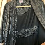 FINAL MARKDOWN R&K Originals dressy top 10 Black Photo 5