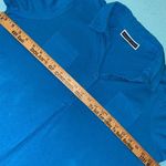 Karen Scott cotton 3/4 button tab sleeves chest pockets collar size XL Photo 6