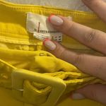 Anthropologie ✨Anthropology petite yellow crop pants size 4P✨ Photo 3