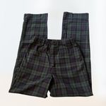 Brandy Melville Flannel Professional Straight Leg Pants Size OS Photo 0