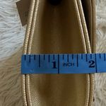 Christian LaCroix Glam Caviar Clutch In Gold - NWT Photo 12