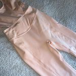 Free People Movement Jumpsuit Small Light Pink Cutout Active Back It Up Bodysuit Photo 5