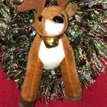 No Boundaries  3/5 junior Christmas stuffed reindeer ugly sweater holiday tencel Photo 4