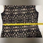 Connected Apparel  pullover black and cream dress. Size 16 Photo 6