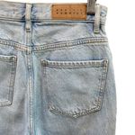 PacSun High Rise Ripped Knee Dad Jeans Light Blue Wash Size 25 Photo 8